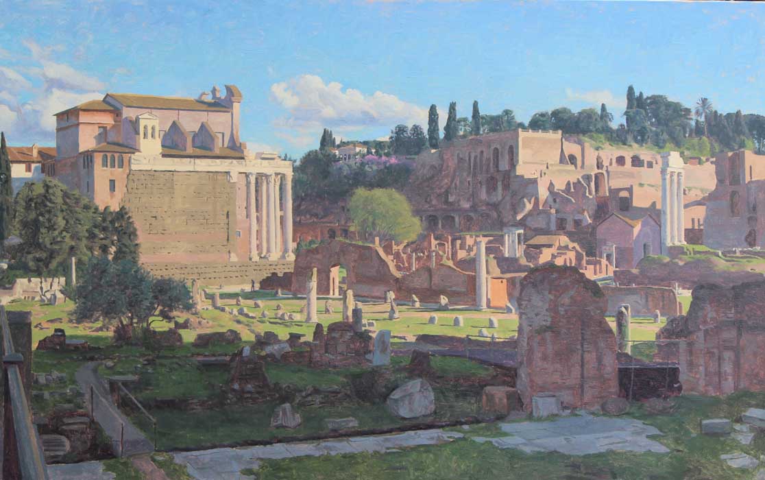 Afternoon in the Roman Forum